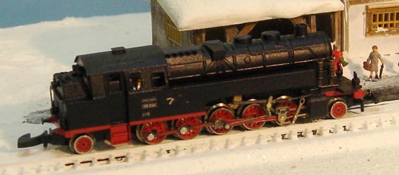 BR95 im Schnee